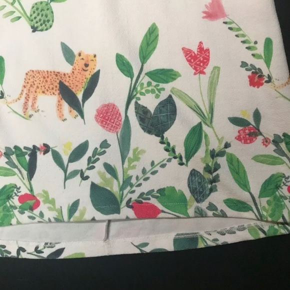 Zara Girls Soft Collection Floral Shift Dress 9/10 - Picture 4 of 6